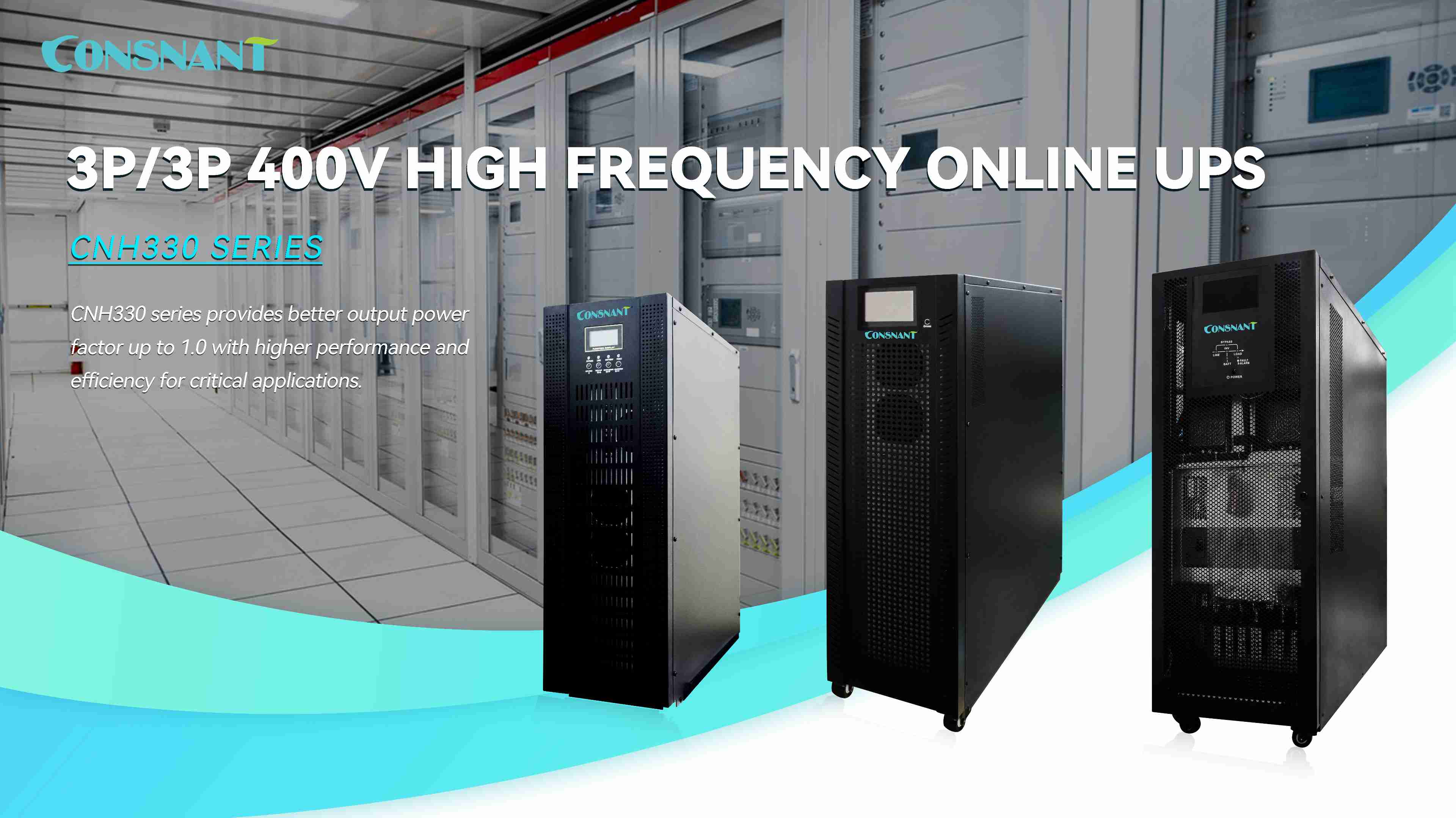 Three Phase High Frequency Online UPS