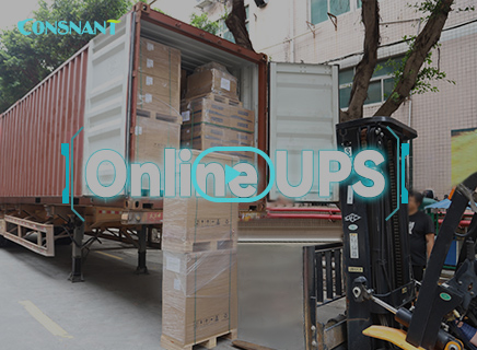 توصيل مجموعة كاملة من وحدات UPS عالية التردد عبر الإنترنت بقدرة 1-200 كيلو فولت أمبير