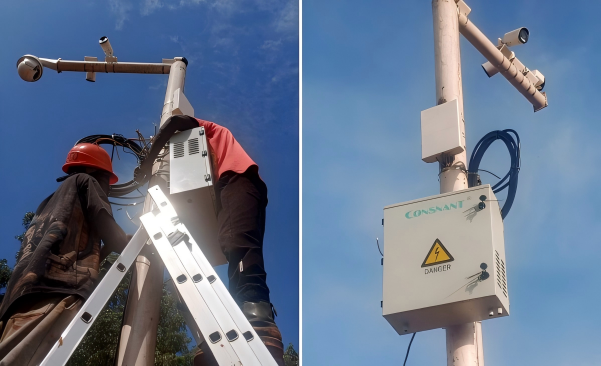 CONSNANT Outdoor UPS 1K: Road Monitoring Project in Burkina Faso